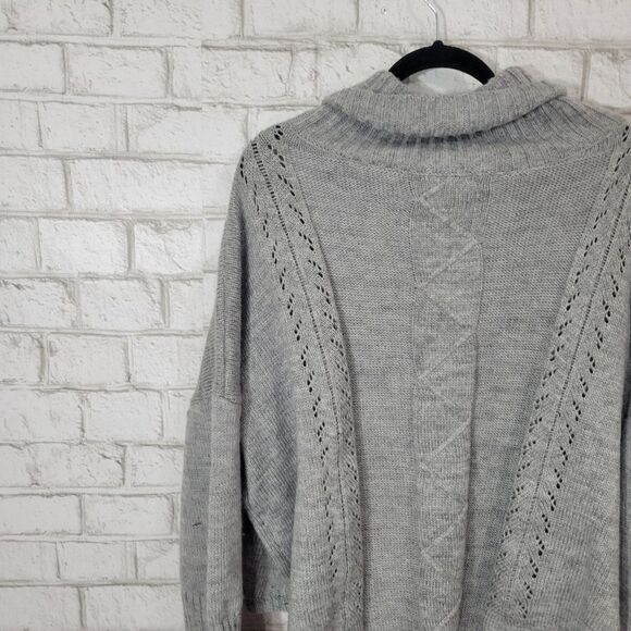 SHEIN gray turtleneck sweater - Picture 15 of 16